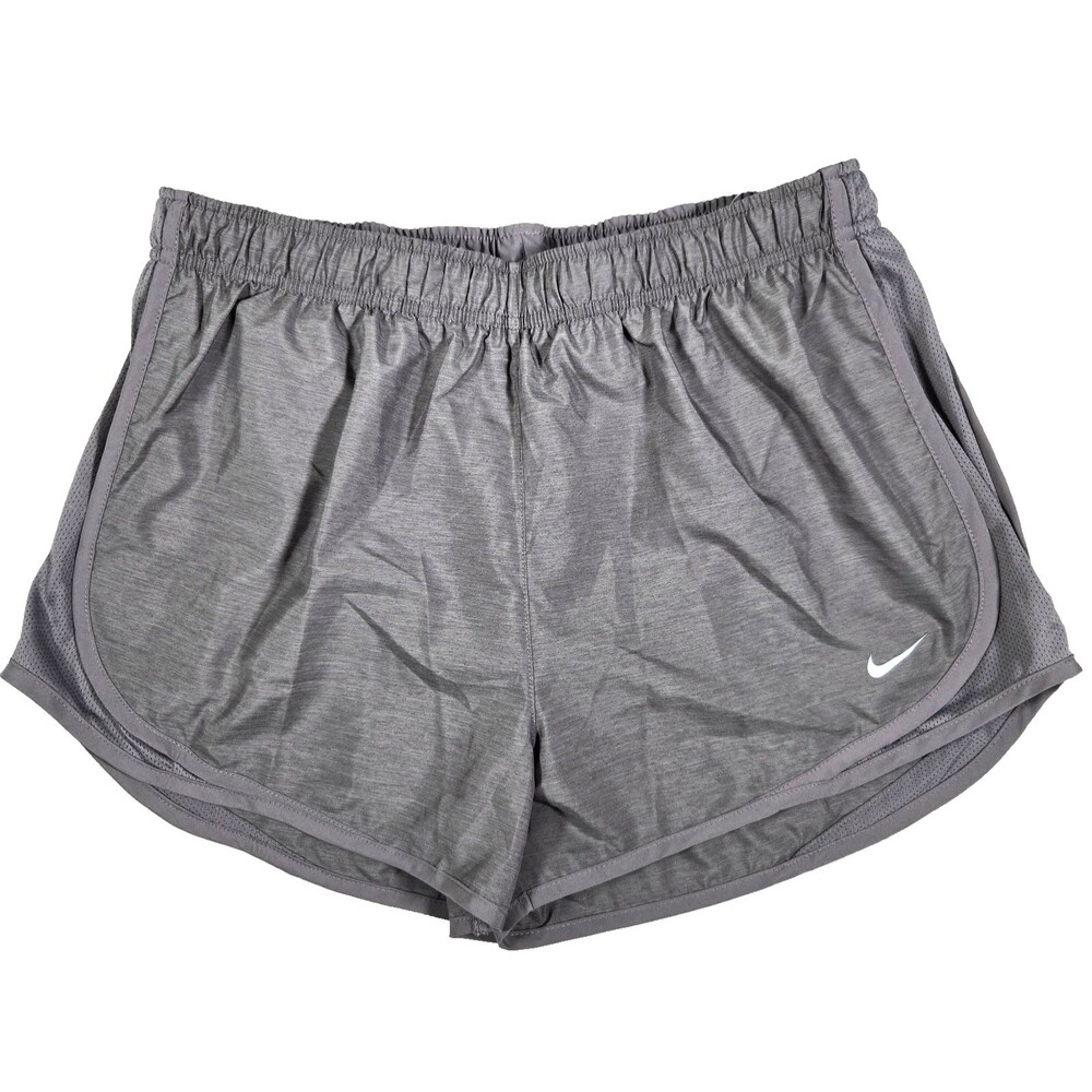 Nike Tempo Women's Large Lined Running Shorts Light Slate Gray New